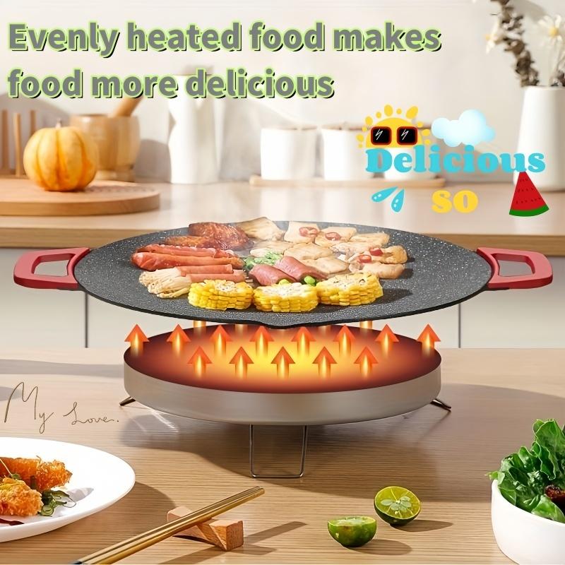 Electric Baking Tray & Barbecue Grill - 1 Piece, Portable, Easy Clean, Versatile for Home Use & Gifts, Convenient & Practical Kitchen Tool