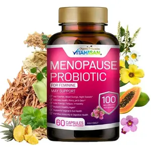 Menopause Support Supplement Highest Potency Probiotic hot Flash women
