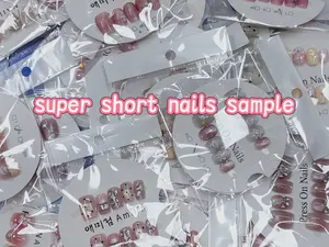 Jojo:$30 for 20 pairs handmade press on fancy nails optional shapes and  mixed styles