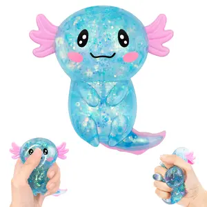 Azolot Squishies Stress Relief Toys - Soft Maltose-Feeling Slow-Rising Sensory Fidget Balls, Ultra-Soft Anxiety Fidgets for Kids, Lawn Games Beanbags & Birthday Party Gifts