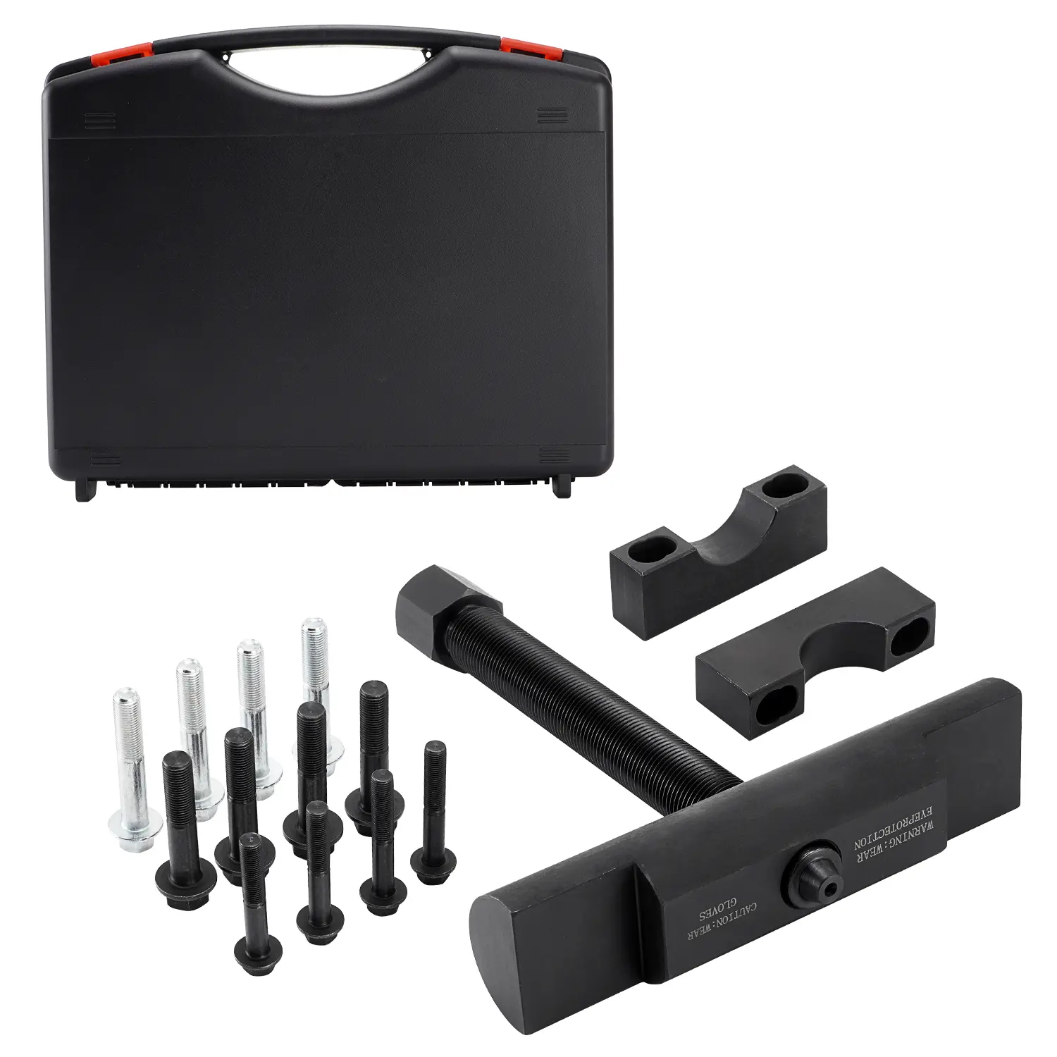 Heavy Duty Steel Yoke Puller, Car Repair Tools with Milled Chamfer Bar & Engineered for Maximum Force, Spicer 1610-1810 Yoke Removal Tool for Class 6-8 Semi Trucks & Garage Assembly/Disassembly (10803)