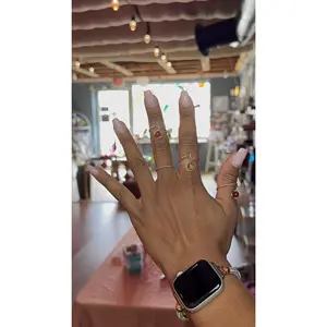 Adjustable Amethyst Crystal Ring • Pisces Zodiac Jewelry • Handmade Gemstone Ring • Boho Crystal Ring • Stacking Crystal Rings