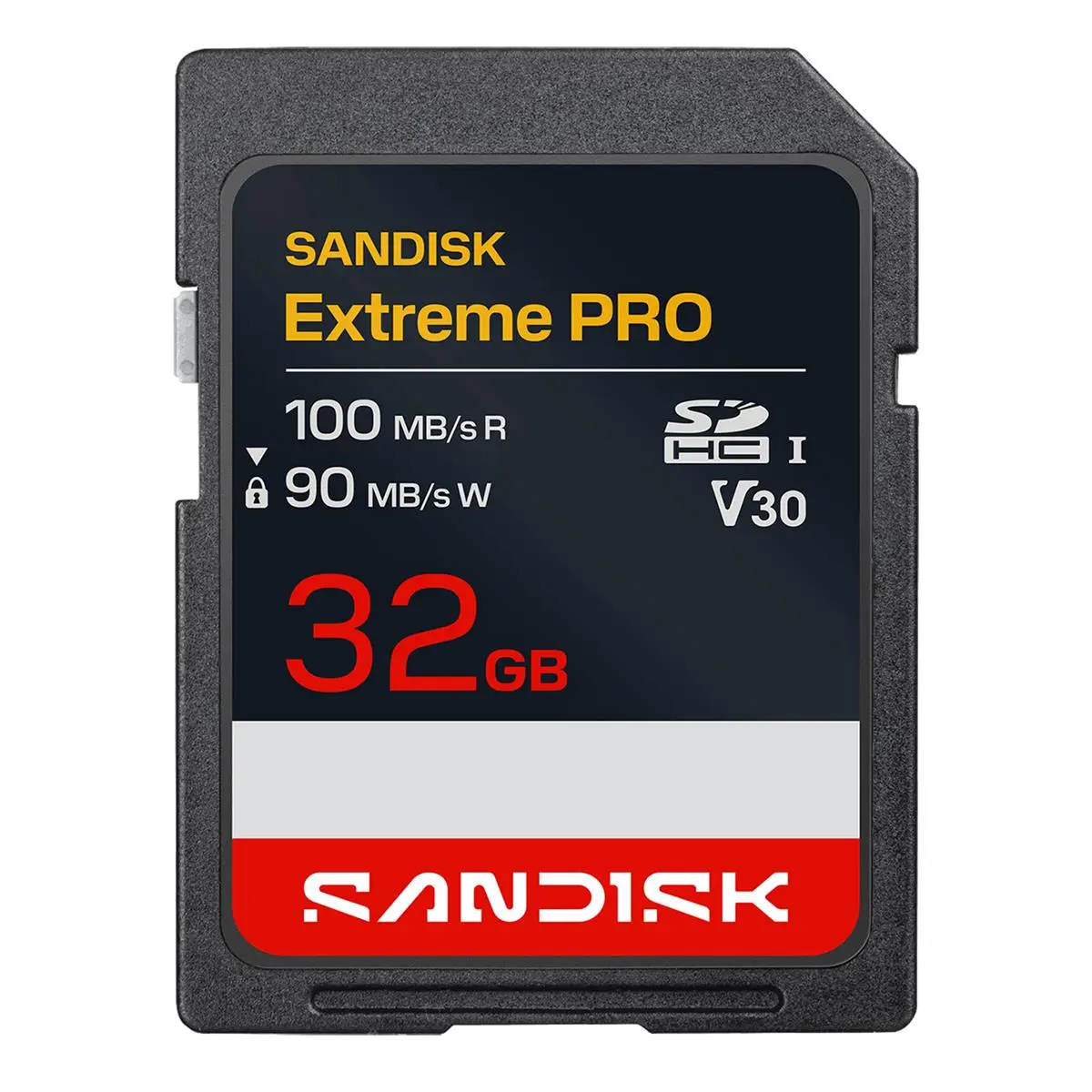 SanDisk Extreme Pro 32GB UHS-I U3 SDHC Memory Card, 90mb/s Read Speed for Cameras & Photography Devices