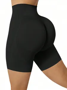Women's Cycling Shorts, Tummy Control Fitness Shorts, Compression Sports Shorts, High Stretch Shorts, Perfect for Running, Yoga, Walking, Comfortable and Stylish Workout Wear