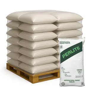 PVP Industries Organic Coarse Perlite Planting Soil Additive, 4 Cu Ft, 28 Pack
