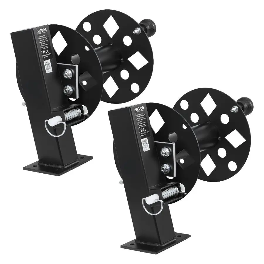 【DealsForYouDays】【DealsForYouDays】 VEVOR 2PCS Heavy Duty Welding Cable Reels, Welding Cable Lead Reels for 150FT 1/0 125FT 2/0 Cable, Powder-Coated Steel Reel with Locking Pin for Service Trucks, Fleet Maintenance, Jobsites, Heavy Wire, Outdoordealsforyou
