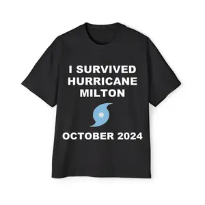 I Survived Hurricane Milton October 2024 Vintage T-shirt