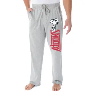 Peanuts Adult Snoopy Joe Cool Character Loungewear Sleep Pajama Pants