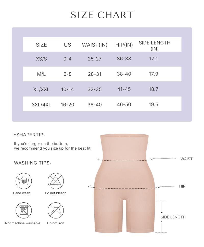 Shapellx Shapewear Sculpting Shorts for Women Seamless High Waisted Body Shaper Thigh Slimming Underwear Shapellx Shapewear Sculpting Shorts for Women Seamless High Waisted Body Shaper Thigh Slimming Underwear