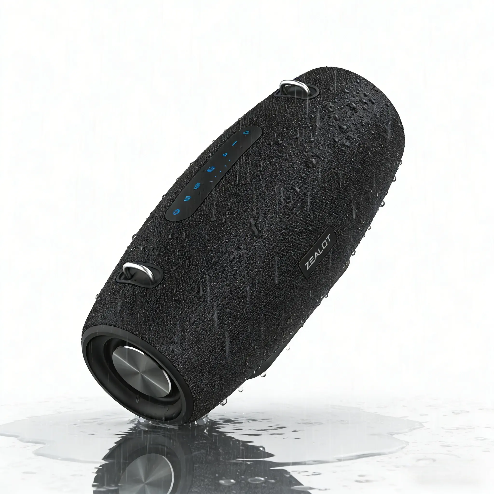 ZEALOT Bluetooth Speaker, 60W Party Speaker, IPX6 Waterproof, 144000mAh Extended Playtime, EQ Adjustment, Shoulder Strap, Multi-Modes, Perfect for Outdoor, Beach &amp; Gift Ideas.