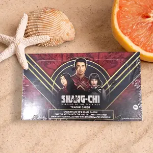 Shang-Chi Trading Card Box - Legend of the Ten Rings Collectible Cards with Low M/D Chase Cards and Spectromatic Stickers