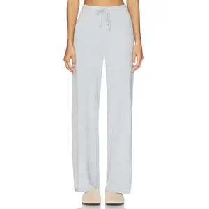 Barefoot Dreams CozyChic Ultra Lite Tie Waist Relaxed Pant in Frost