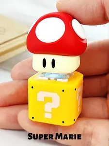 【Stress Relief Toys】 Perfect Christmas Gift, Fun Animal Sounds Keychains, Sensory Fidget Keychain, Quacking Duck Keychain, Screaming Chicken Keychain, Cute Mushroom Keychain, Flatback Keychain