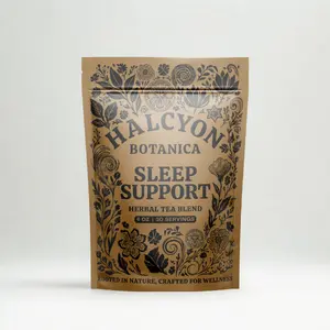 Natural Sleep Support Herbal Loose Leaf Wellness Tea, 4 oz - 30 servings