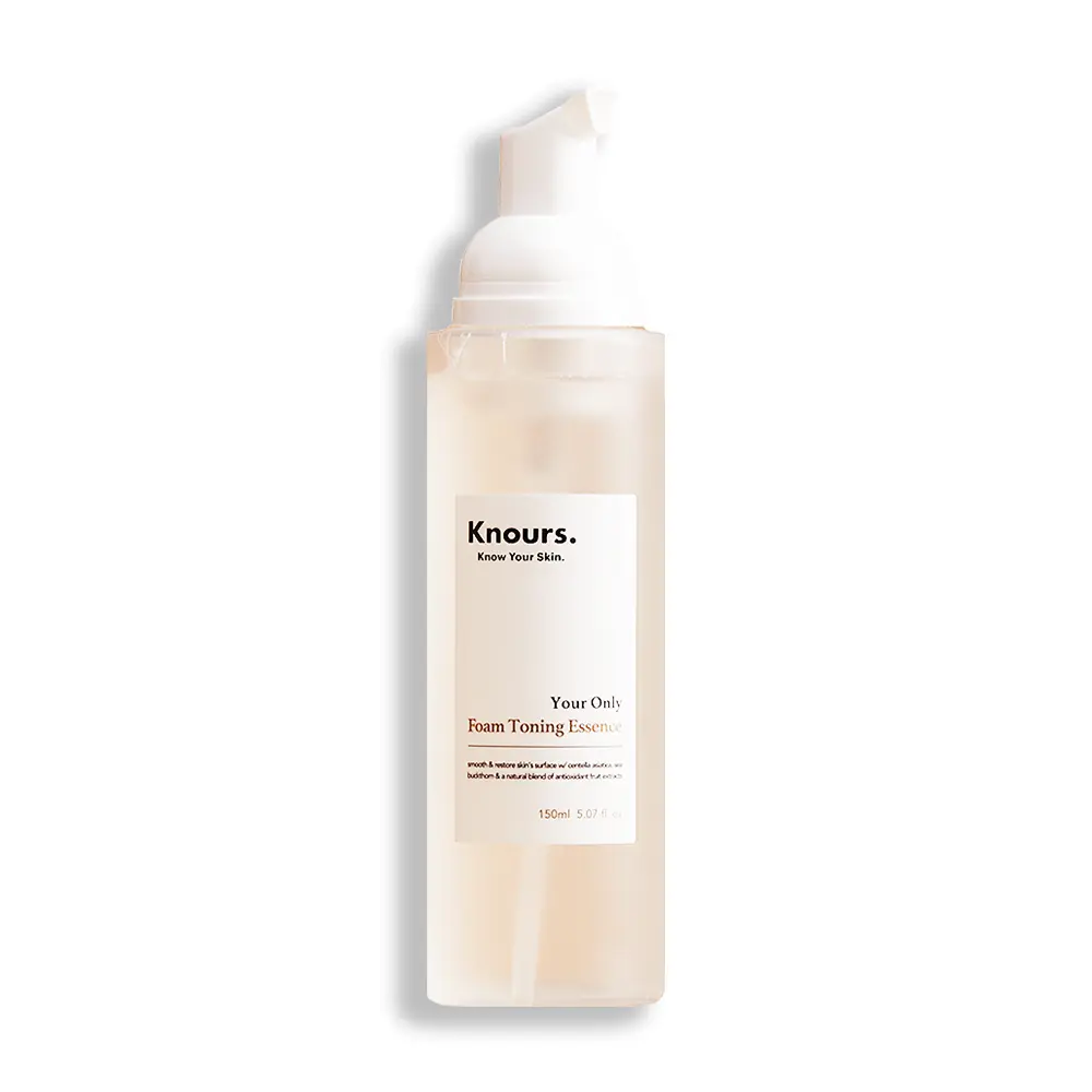 Knours. Your Only Foam Toning Essence 150ml [Exfoliating Bubble Toner]