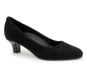 Trotters Kate Leather Kitten Heel Pump