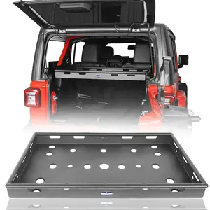 Hooke Road Interior Cargo Rack for 2018-2026 Jeep Wrangler JL 4 Doors Hardtop & Sky One-Touch Power Top Vehicle Accessories