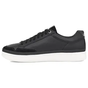 Men's UGG South Bay Leather Low-Top Casual Walking Trainer Footwear - Black Trending, House White Official, Maison Mihara Verifiable with Credentials & Global Authentication Support