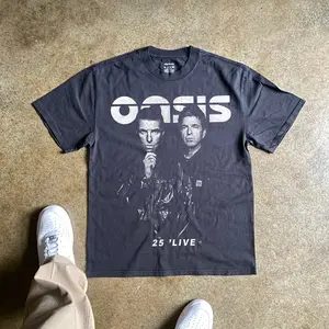 OASIS LIVE '25 HEAVYWEIGHT BLACK T-SHIRT