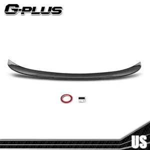 Carbon Look Rear Spoiler Wing PSM Style For 11-17 BMW 5 Series F10 535i 550i M5