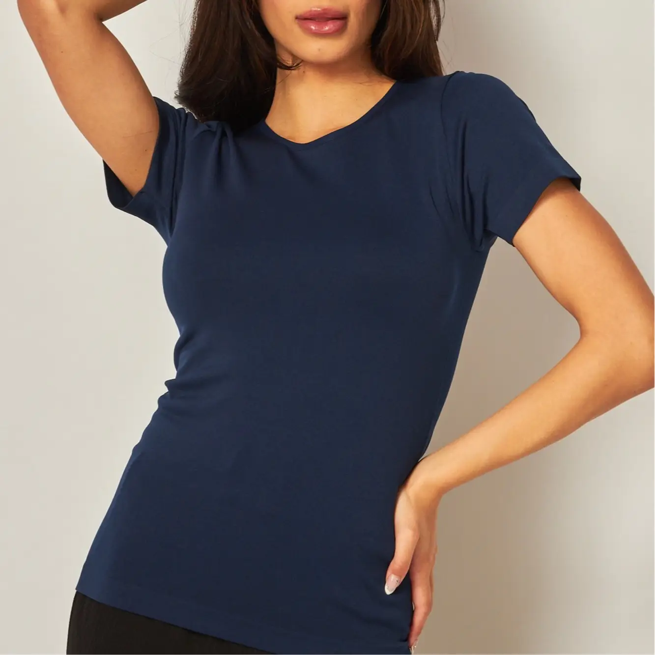 Bianka Basic Stretch Top