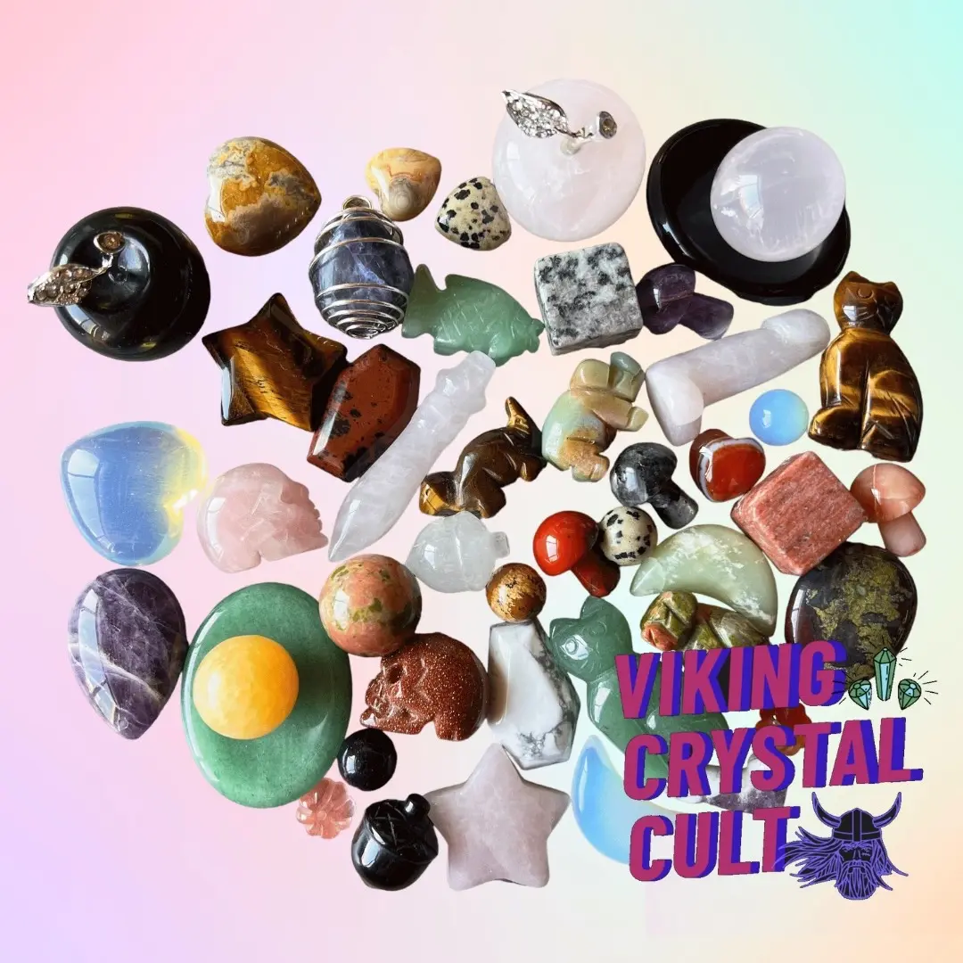Intuitively Pulled Mini Crystal Carving Buddy