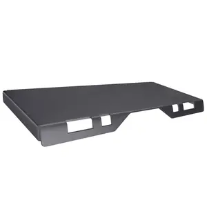 Father's Day Gift VEVOR Skid Steer Mount Plate Thick Skid Steer Attachment Plate Steel Quick Attachment Loader Plate with 3 Additional Welding Rods Easy to Weld or Bolt to Different Accessories (1/4")