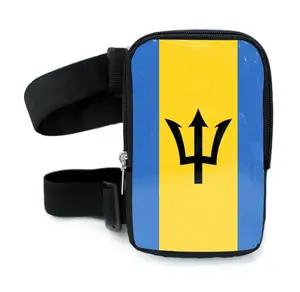 Run & Revel Caribbean Carnival Adjustable Thigh/Leg Bag - Barbados