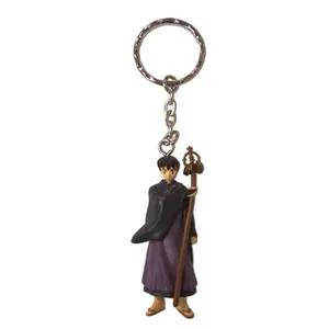 Inuyasha - Miroku W/ Staff Keychain