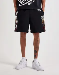 Mens Von Dutch Originals Flame Fleece Shorts