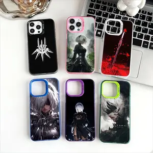 N-Nier Automata Game Phone Case For Apple 11 12 13 14 15 16 17Pro Max Plus Protect Plating Phone Cover