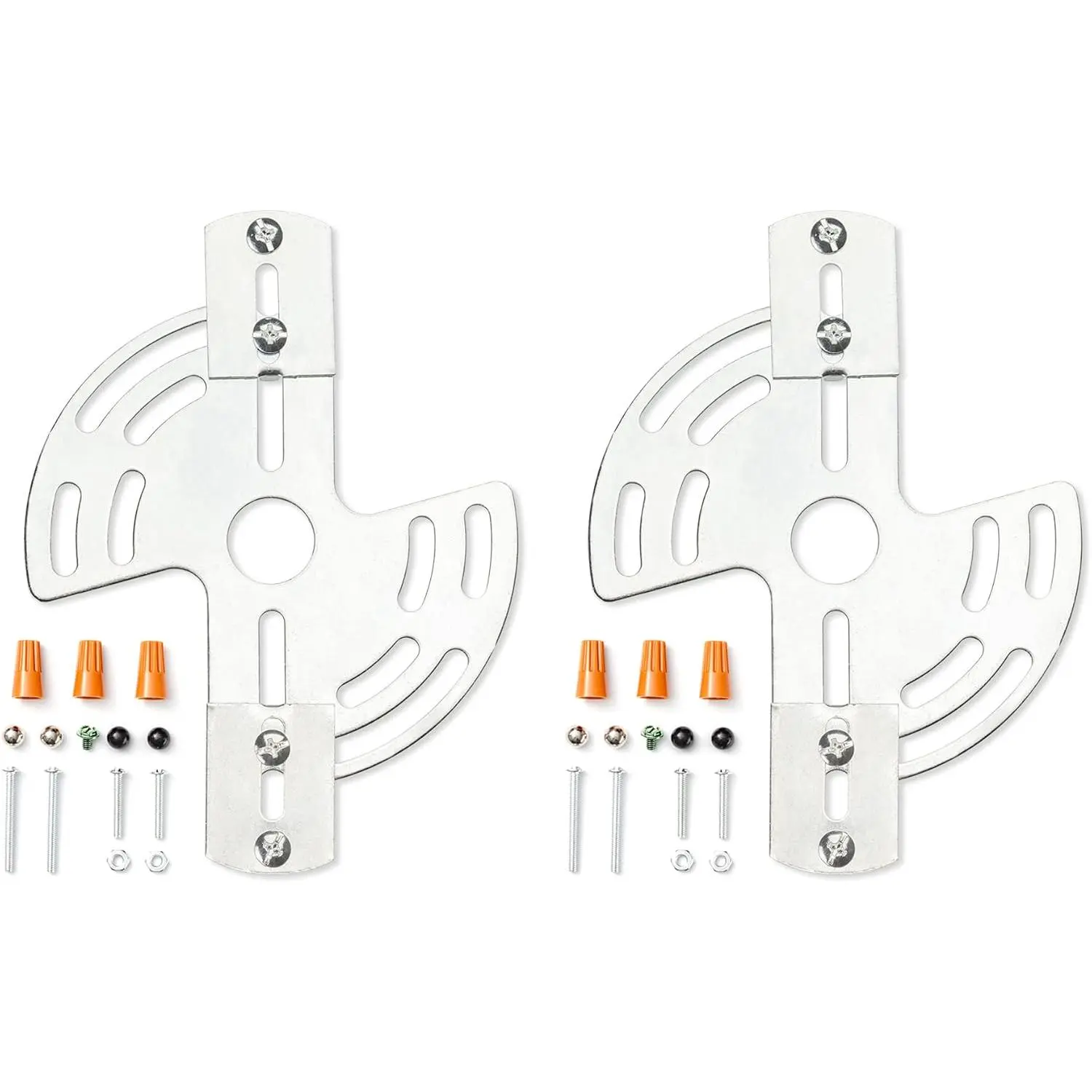Lighting Adjustable Crossbar with Screws and Nuts, Multifunctional Ceiling Light Bracket Light Fixture Crossbar Plate for Mount Wall Light, Clo to Ceiling Light, Chandelier