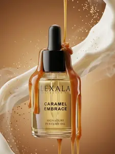 Caramel Embrace Perfume Oil - 30 ml - Women's Fragrance Oil - Melted Caramel - Warm Milk - Vanilla Bean - Caramel Cream - Brown Sugar - Sandalwood - Soft Musk
