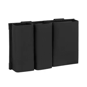 Krydex Tactical Double 9mm & 5.56 Mag Pouch Mag Holder Duty Belt & Molle Compatible