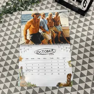RG Country Music 2026 Wall Calendar, Wall Calendar 2026, Best Lines Graphic Calendar, Home Decorating