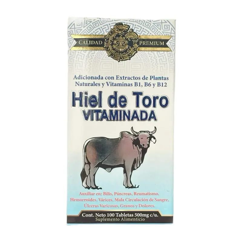 Hiel de toro vitamina Fo