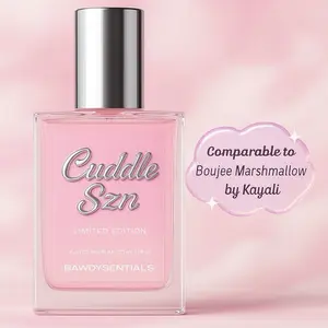 BawdySentials CUDDLE SZN EXTRAIT PERFUME MARSHMALLOW vanilla gourmand 2oz Limited Edition Eau de Parfum Comparable to Boujee Marshmallow by Kayali