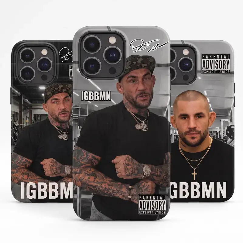 Dustin Poirier IGBBMN Phone Case For Iphone 17 16 15 14 13 12 11 SE 8 7 Pro Max, Dustin Poirier Meme, suitable for both men and women, Perfect Gift for Women Men, A gift for UFC Lovers, Accessories, Shell