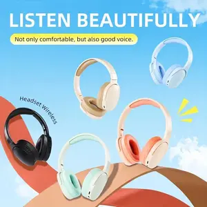 Headset Noise Cancellation Wireless Bluetooth Headphones,HIFI,Compact & Lightweight, Over-Ear, . Foldable, iPhone / Android