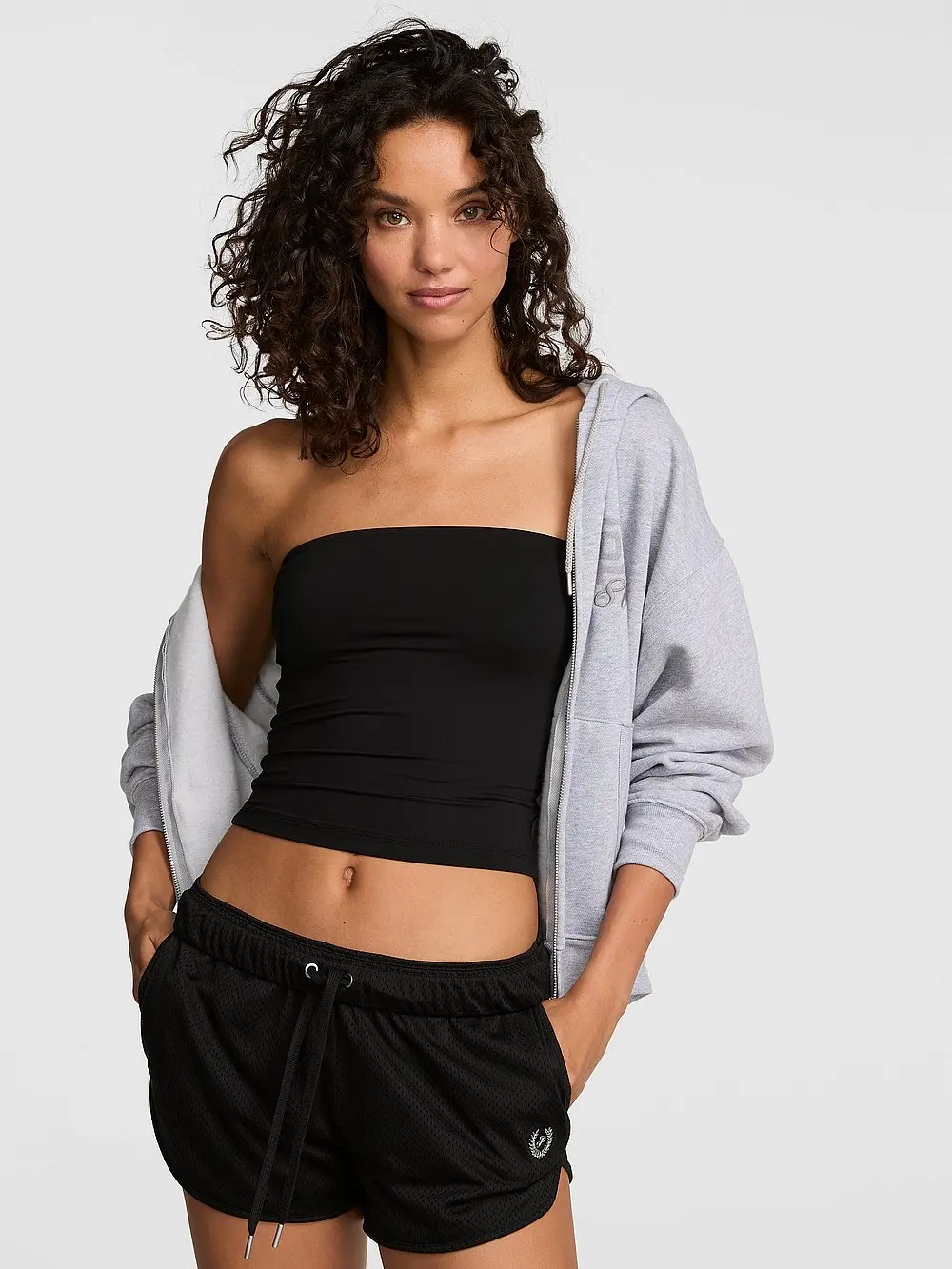 PINK Base StretchTM Strapless Tube Top