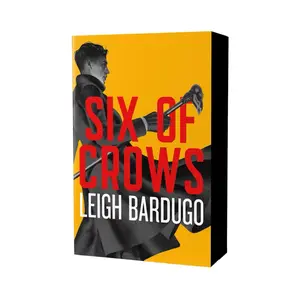 Six of Crows: The Dregs Edition by Leigh Bardugo (Paperback with Stained Edges)