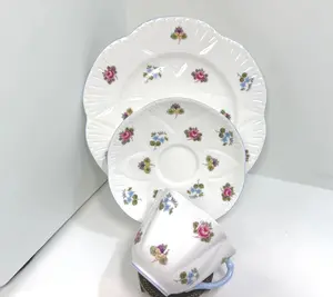 Shelley Place Setting, Shelley China, Shelley Floral, Shelley Rose Pansy Forget Me Not, Gift for Her