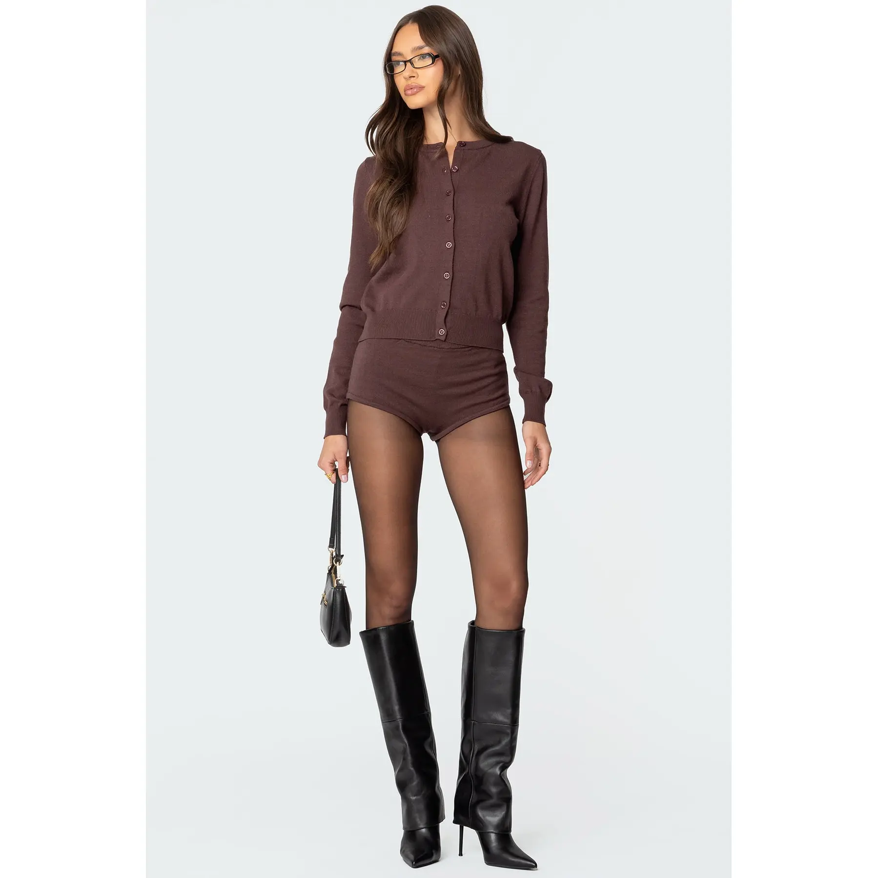 Ashlin Knit Micro Shorts