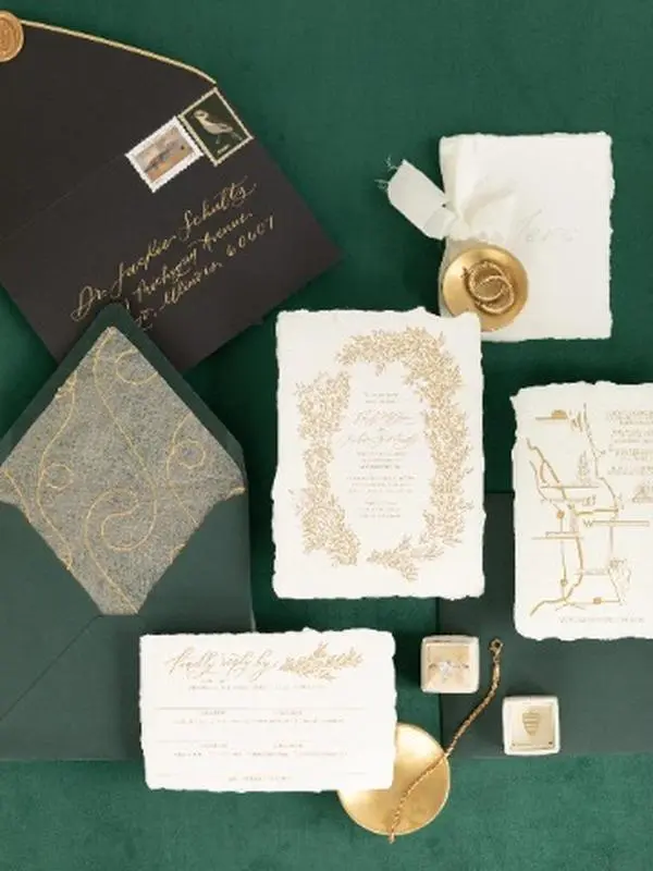 Emerald Suede Flat Lay Styling Mat - Double Sided, Rollable Styling Surface. Mat Mood Boards created Easily!