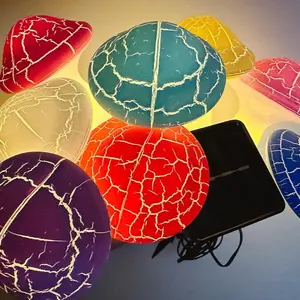 (8 in 1) Mushroom Solar Lights Outdoor, Cute Garden Mushrooms Outdoor Decor Stake String Lightings Waterproof with 8 Lights for Outside Back Yard Lawn Flowerbed Gnome Decorations