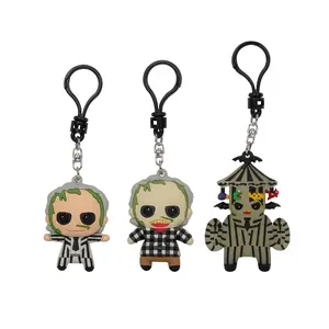 Beetlejuice 3D Foam Figural Bag Clip 3-Piece Collector’s Set