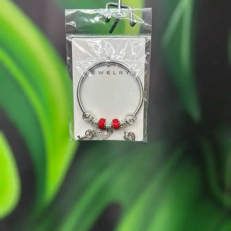 “Lock & Key” charm bracelet