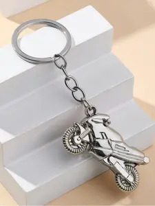 Motorcycle Hanging Ornament Keychain, Unisex, Car Accessories, Bag Accessories, Gothic and Y2K Style, ID Card Holder