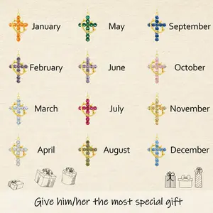 Chesky Colorful Simple Crown&Cross Pendant Choker Necklace/Earrings Set for Women&Men&Girls Daily Party Clothing Decor Trendy All-match&Exquisite Jewelry