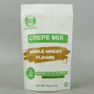Crepe Nation 2lbs Whole Wheat Flavor Crepe Mix